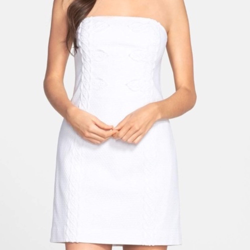 WHITE LILLY PULITZER DRESS